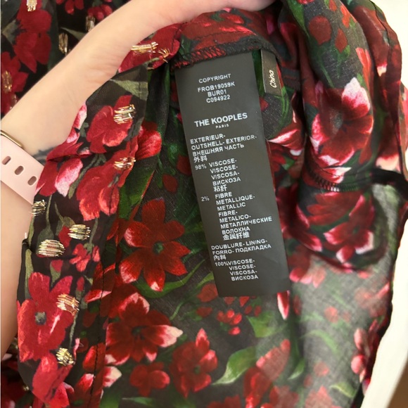 The Kooples floral printed mini dress - Picture 6 of 8